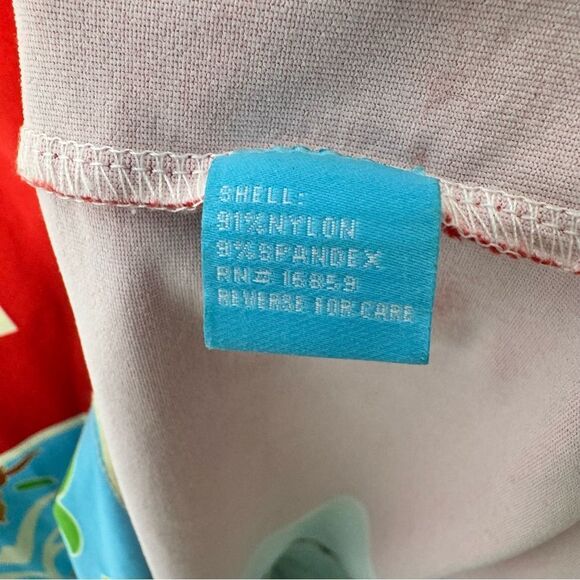 J. McLaughlin Blue Red Colorblock Floral Catalina Cloth Sophia Sheath Dress - Picture 4 of 4